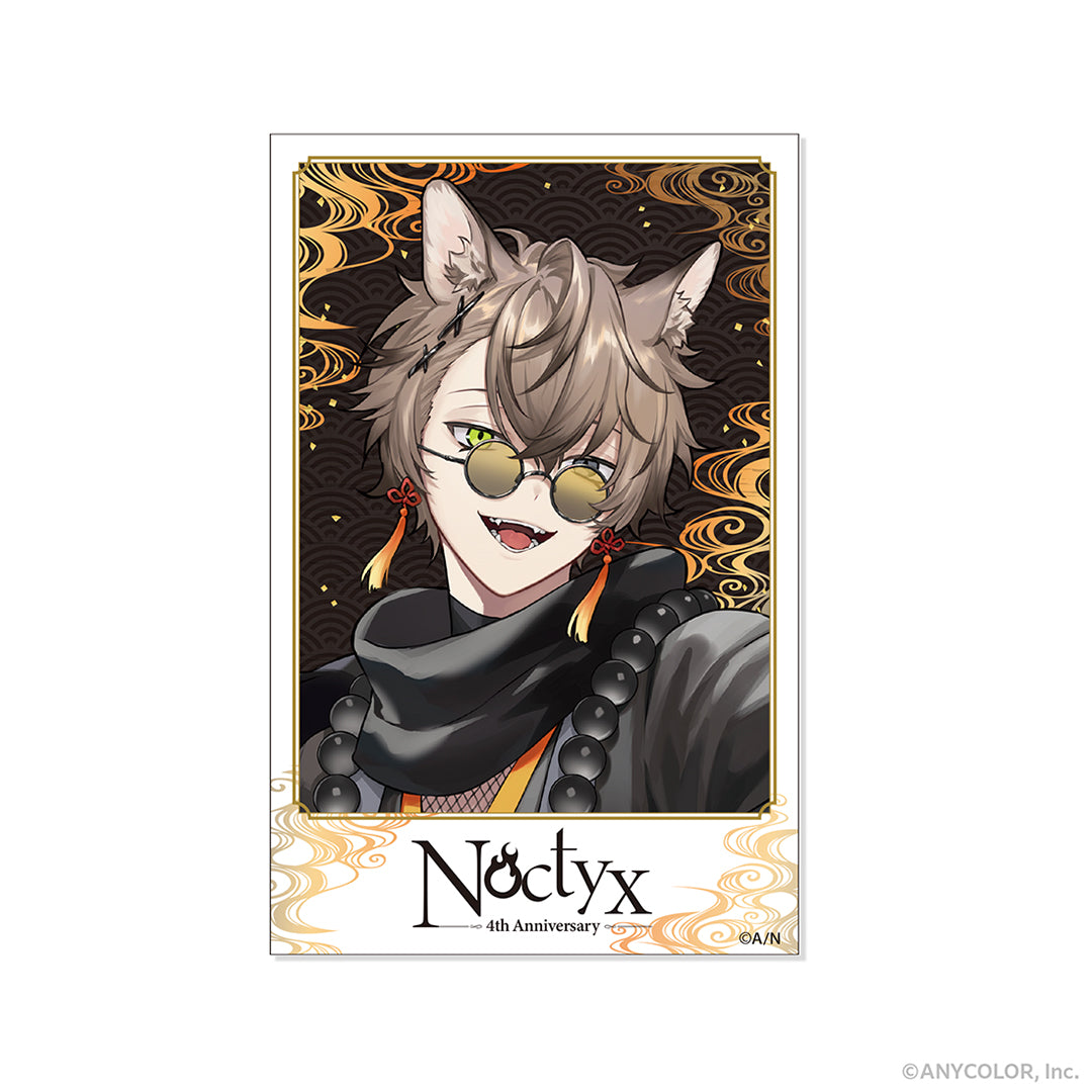 "Noctyx 4th Anniversary" Photo-style Card Set