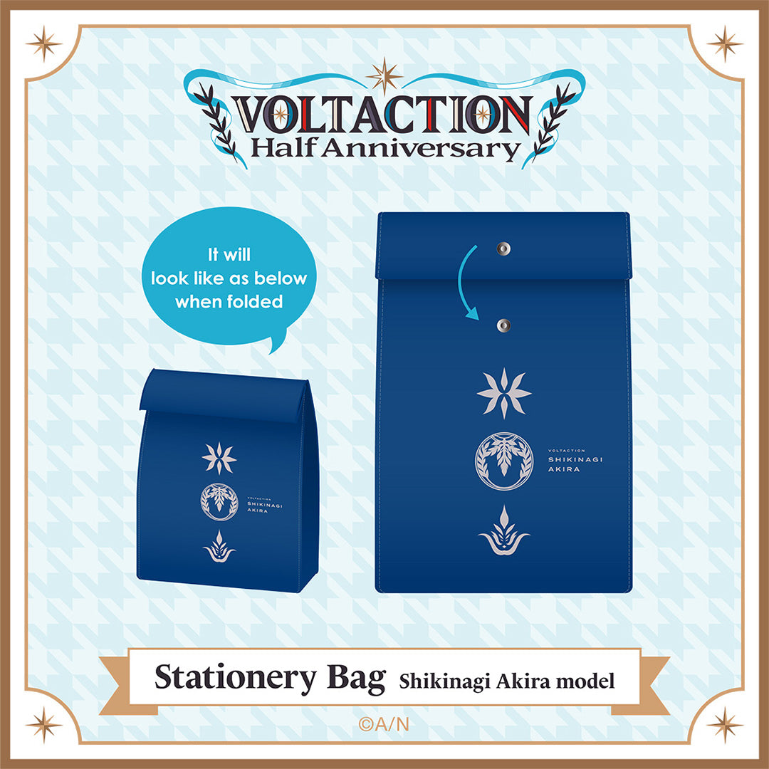 "VOLTACTION Half Anniversary" Stationery Bag (Shikinagi Akira model)