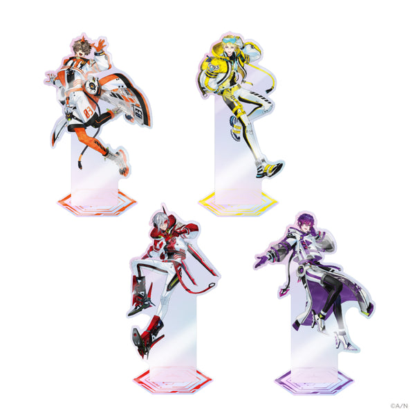 "Noctyx 3rd Anniversary" Aurora Foiled Acrylic Stand