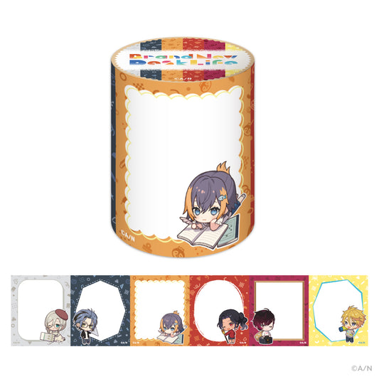 "Brand New Desk Life" Rolled Sticky Notes