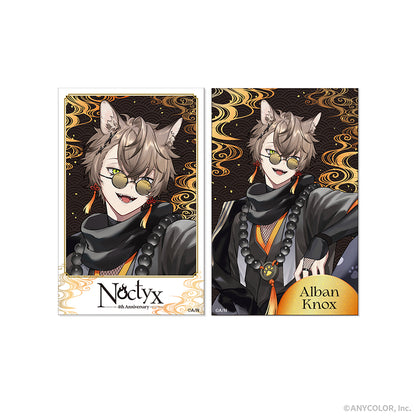 "Noctyx 4th Anniversary" Photo-style Card Set