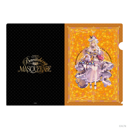 "Bewitching MASQUERADE" Foil-Stamped File Folder