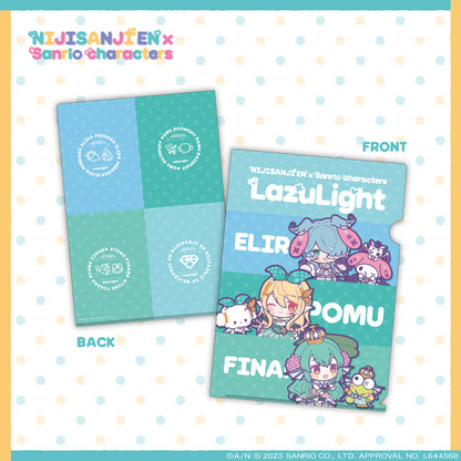"NIJISANJI EN × 三丽鸥家族" 文件夹套装 LazuLight