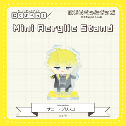 "NIJI Puppet Goods" Mini Acrylic Stand - I
