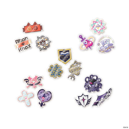 "FACE DECOR COLLECTION Vol.1" Sticker Set