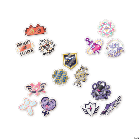 "FACE DECOR COLLECTION Vol.1" Sticker Set