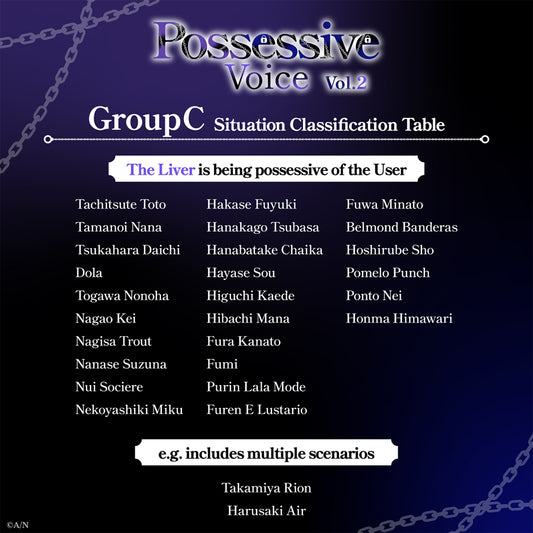 "Possessive Voice Vol.2" - Group C