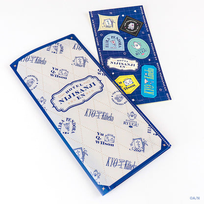 "HOTEL NIJISANJI EN" Slim File Folder & Sticker Set