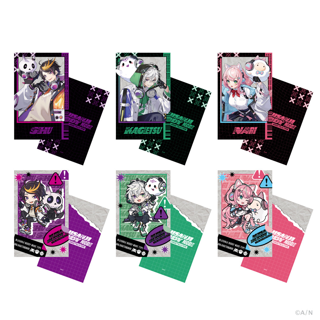 "NIJISANJI Buddy Mode Type：Shu, Kagetsu & Nari" Random Snapshot Card