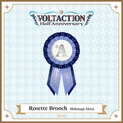 "VOLTACTION Half Anniversary" Rosette Brooch