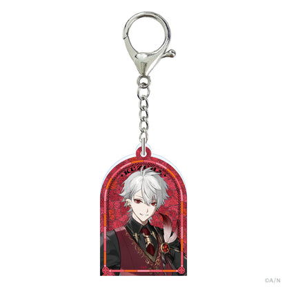 "Bewitching MASQUERADE" Glitter Acrylic Keychain