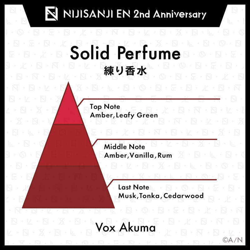 "NIJISANJI EN 2nd Anniversary" Solid Perfume (Luxiem)