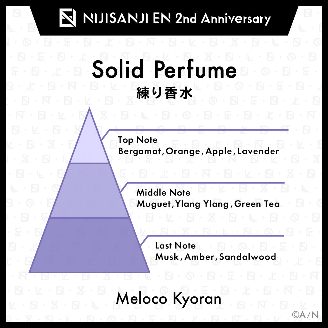 "NIJISANJI EN 2nd Anniversary" Solid Perfume (XSOLEIL)