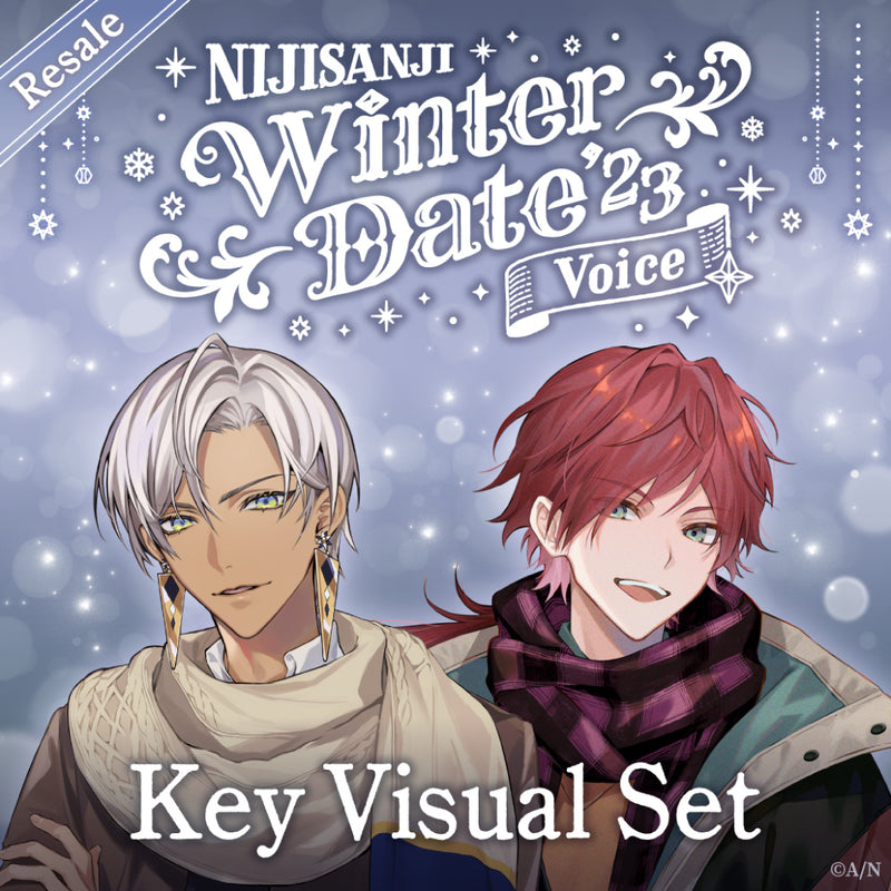 [RESALE] "Winter Date 2023 Voice" - Key Visual Set