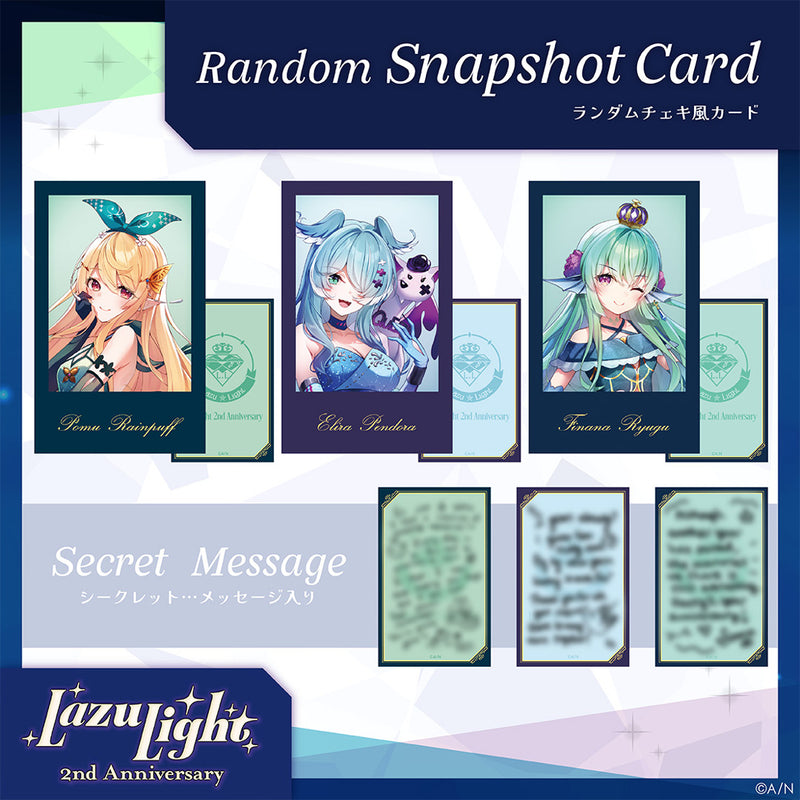 "LazuLight 2nd Anniversary" Random Snapshot Card