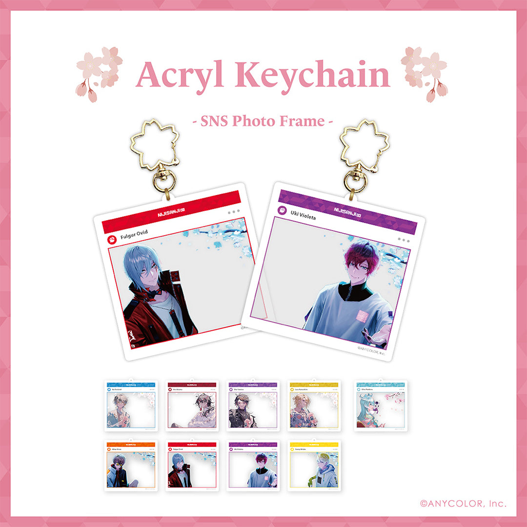 "Sakura Bloom Goods 2022" Acrylic Keychain