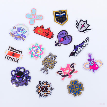 "FACE DECOR COLLECTION Vol.1" Sticker Set