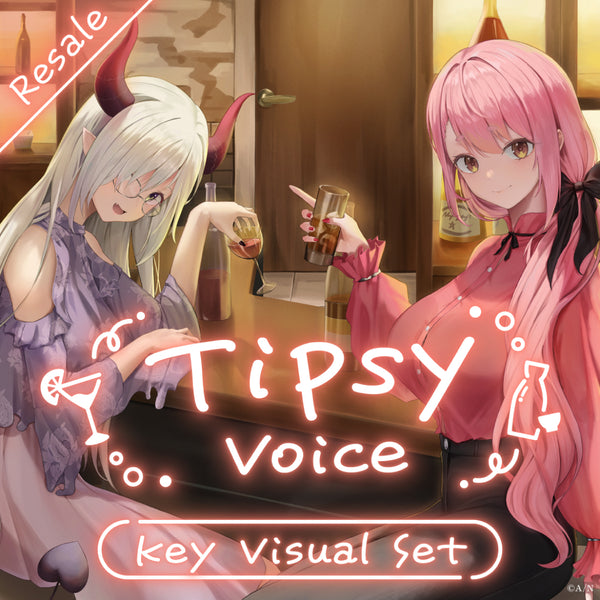 [RESALE] "Tipsy Voice" - Key Visual Set