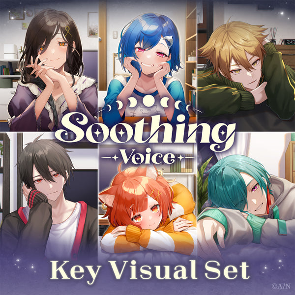"Soothing Voice" - Key Visual Set