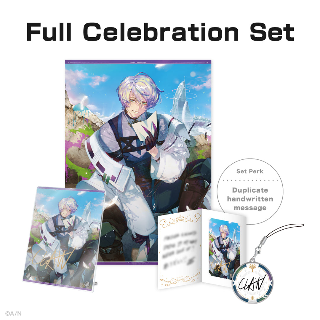 Claude Clawmark Birthday Goods & Voice 2025 – NIJISANJI EN