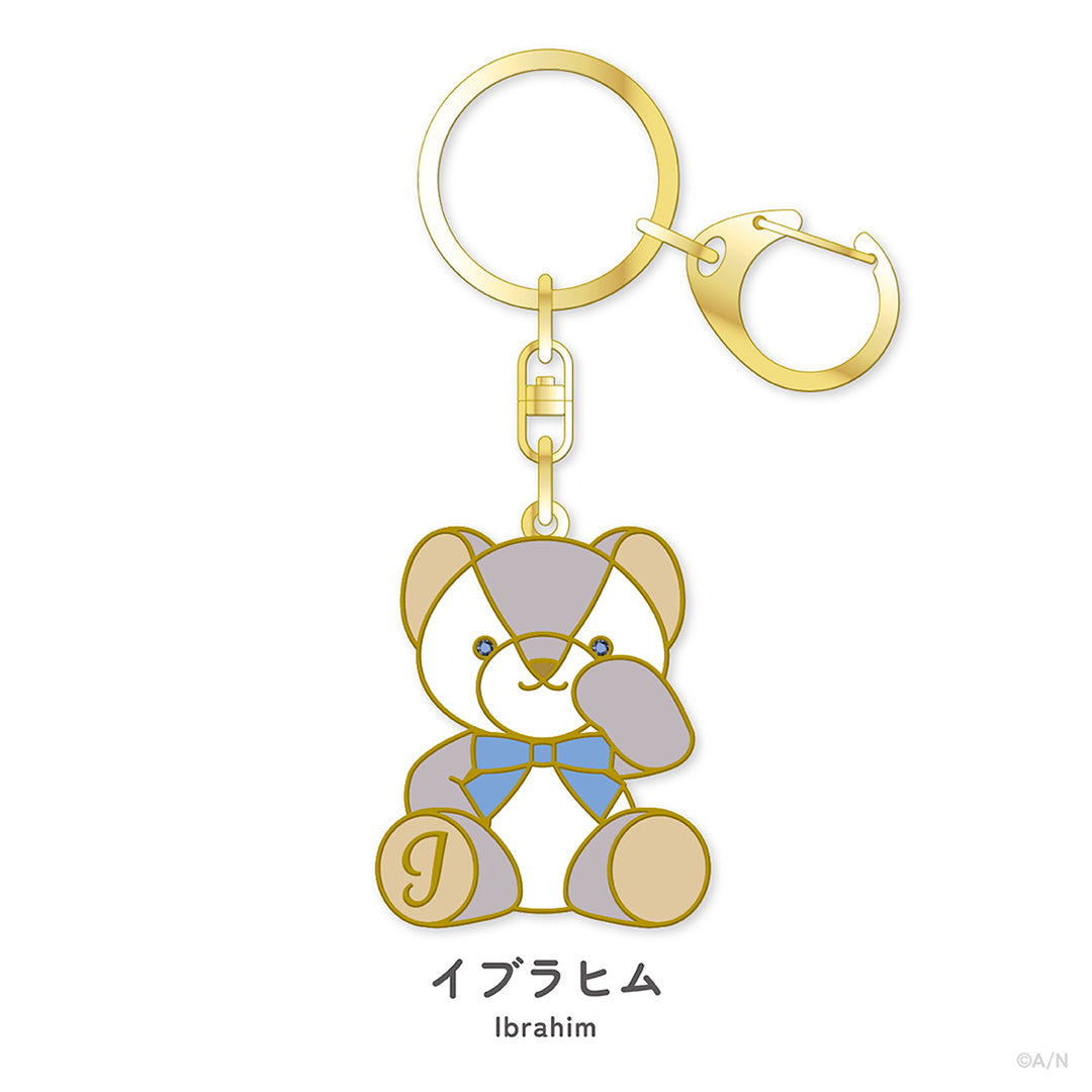 "NIJI Bear vol.3" Metal Key Chain