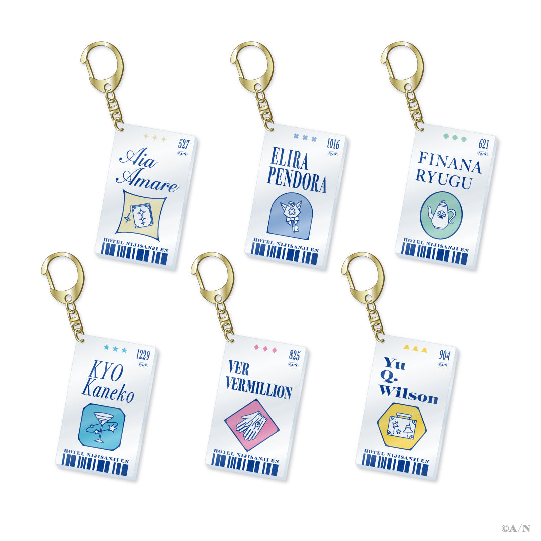 “酒店 NIJISANJI EN” 亚克力钥匙扣