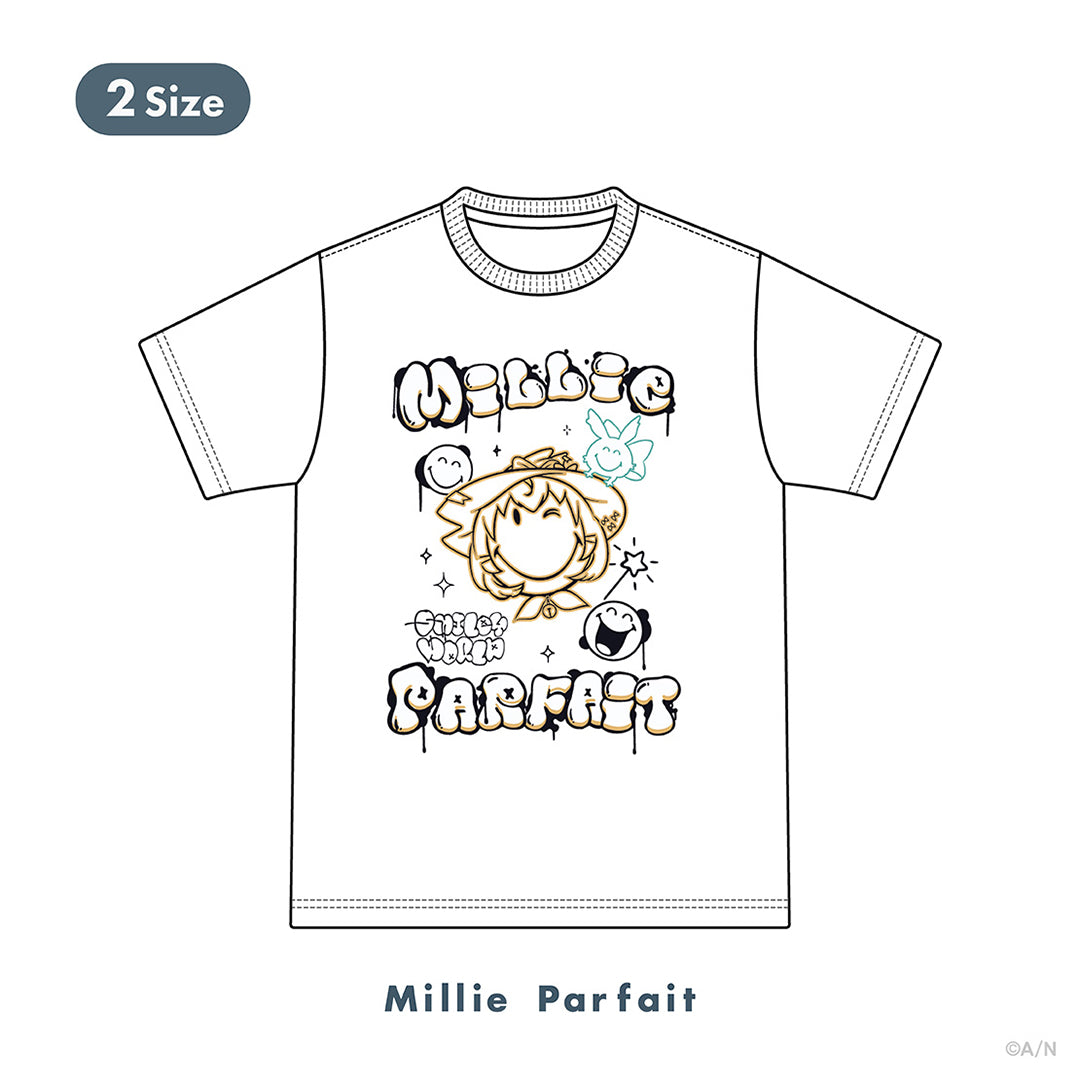 "NIJISANJI EN × SmileyWorld" T-shirt Millie Parfait