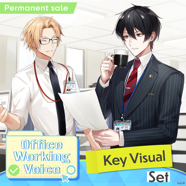 [Permanent Sale] "Office Working Voice" - Key Visual Set