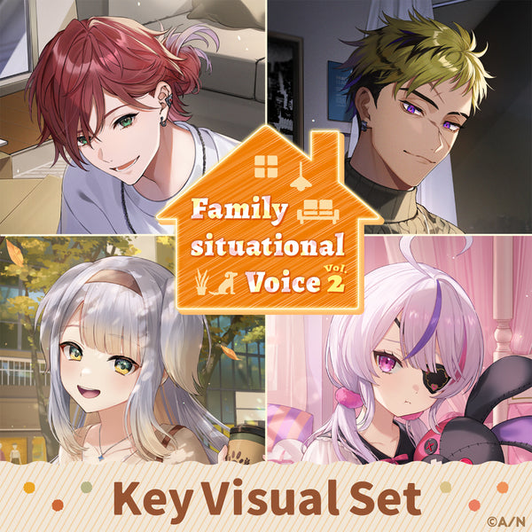 "Family Situational Voice Vol.2" - Key Visual Set