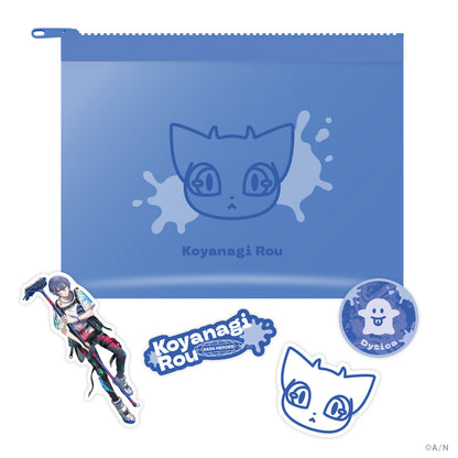 "NIJISANJI & NIJISANJI EN HEROES 1st Anniversary" Clear Pouch & Sticker Set Dytica