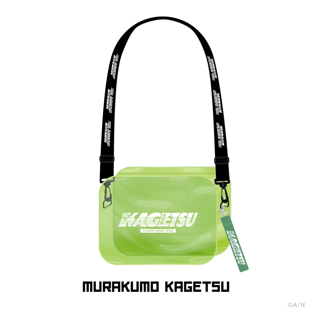 "NIJISANJI Buddy Mode Type：Shu, Kagetsu & Nari" Clear Shoulder Bag