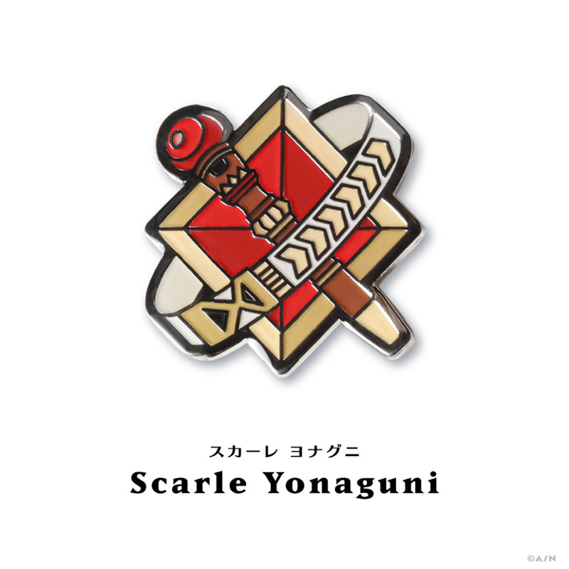 "NIJISANJI EN PIN BADGE COLLECTION Vol.2" Pin Badge Scarle Yonaguni