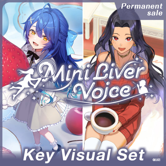 [Permanent Sale] "Mini Liver Voice" - Key Visual Set