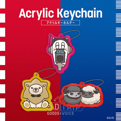 "ROAD TRIP Goods & Voice" Acrylic Keychain