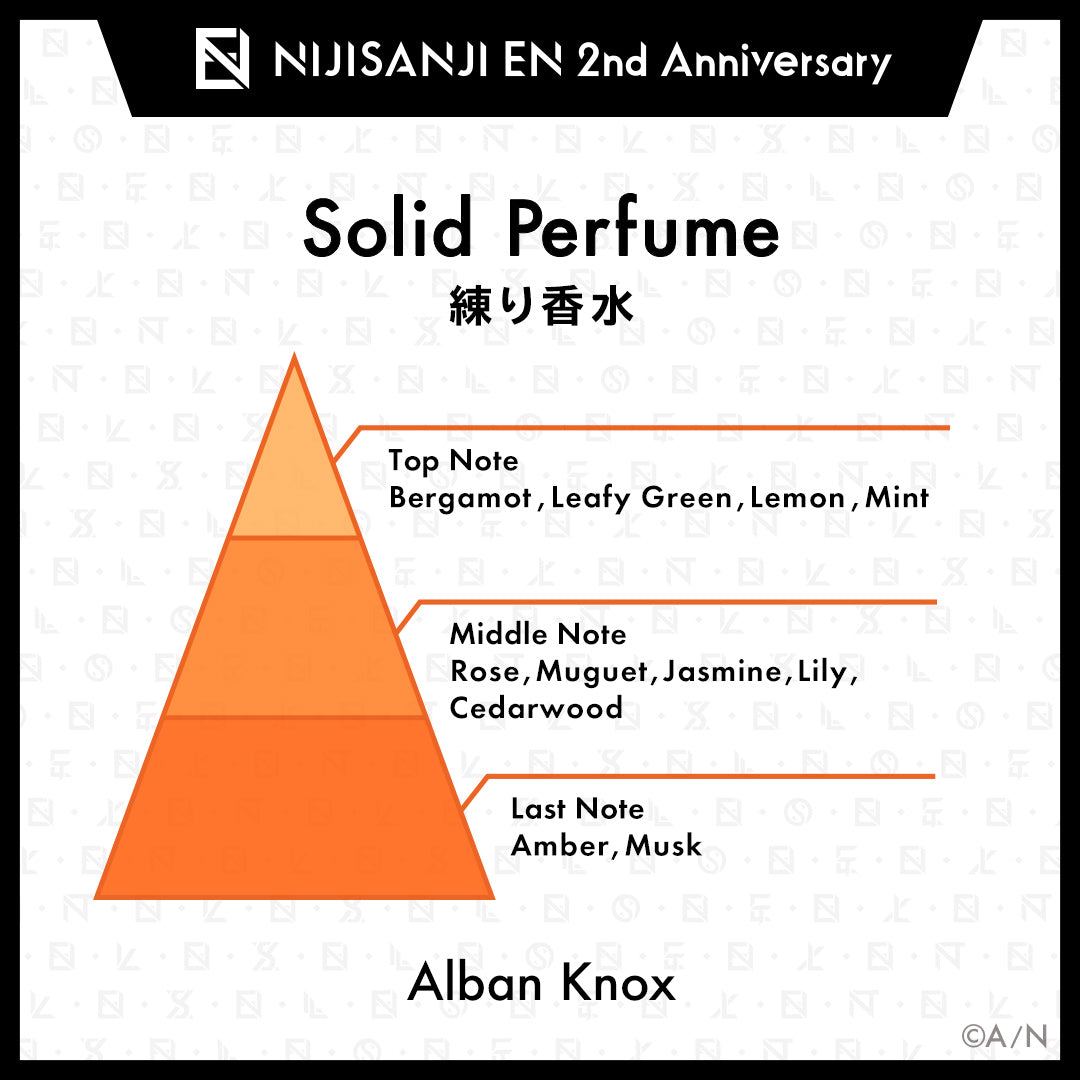 "NIJISANJI EN 2nd Anniversary" Solid Perfume (Noctyx)