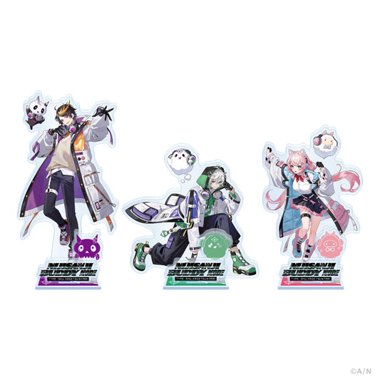 "NIJISANJI 好友模式系列：Shu, 花月 & Nari" 亚克力立牌