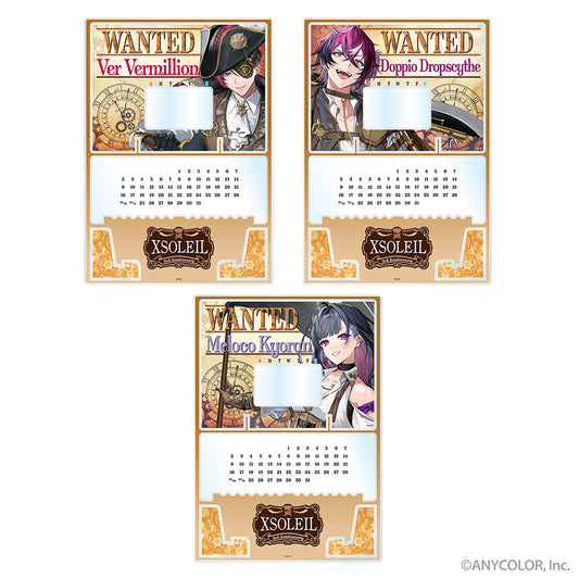 "XSOLEIL 3rd Anniversary" Acrylic Perpetual Calendar