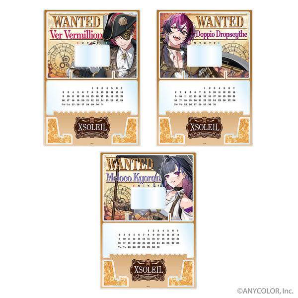 "XSOLEIL 3rd Anniversary" Acrylic Perpetual Calendar