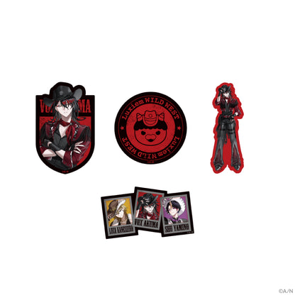"Luxiem WILDWEST" Sticker Set