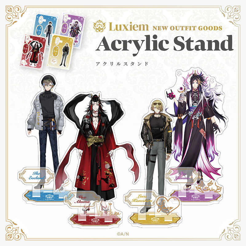"Luxiem New Outfit Goods" Acrylic Stand