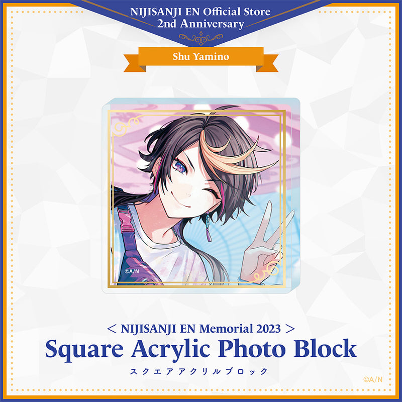"NIJISANJI EN Memorial 2023" Square Acrylic Photo Block Luxiem & Noctyx ver.