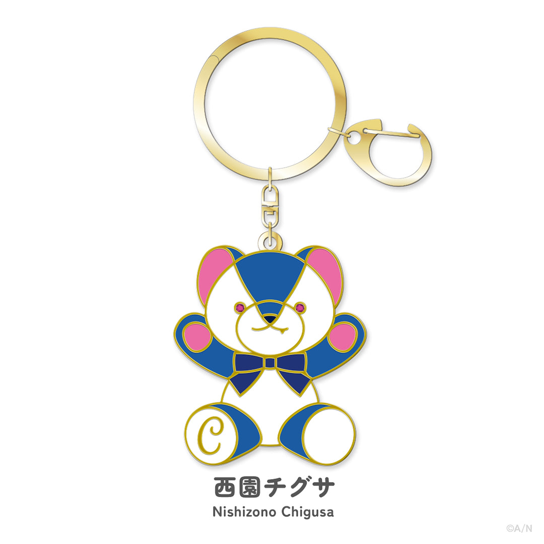 "NIJI小熊vol.1" 金属钥匙扣