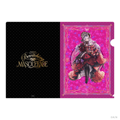 "Bewitching MASQUERADE" Foil-Stamped File Folder