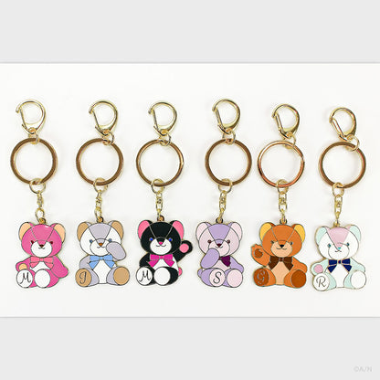 "NIJI Bear vol.3" Metal Key Chain