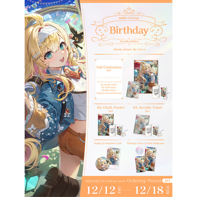 Millie Parfait Birthday Goods & Voice 2024