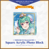 "NIJISANJI EN 纪念品2023" 方形亚克力相砖LazuLight & OBSYDIA & Ethyria ver.