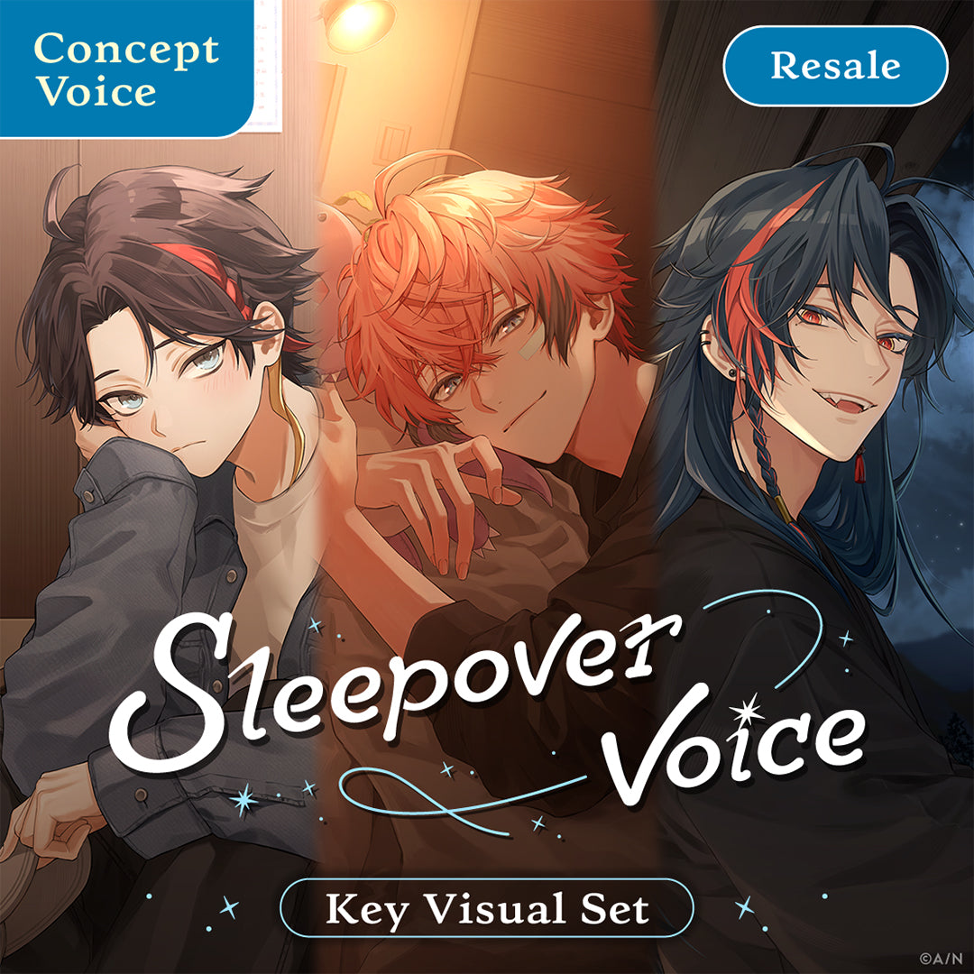 [RESALE] "Sleepover Voice" - Key Visual Set