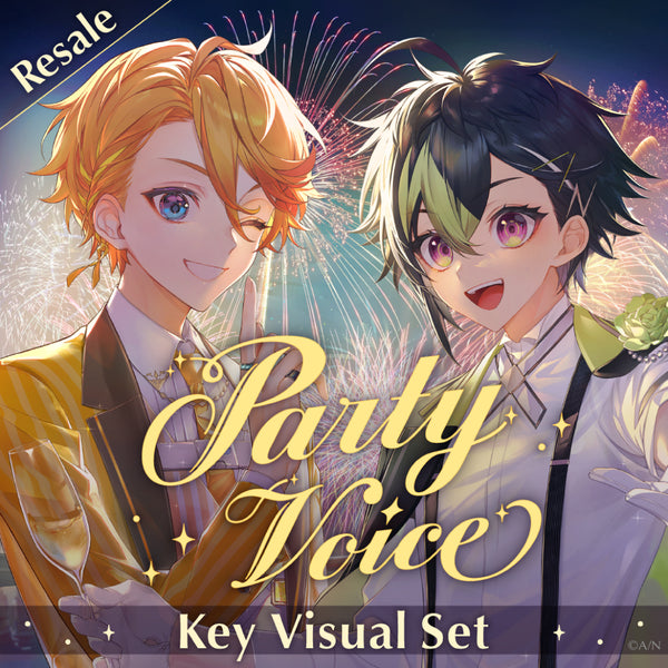 [RESALE] "Party Voice" - Key Visual Set