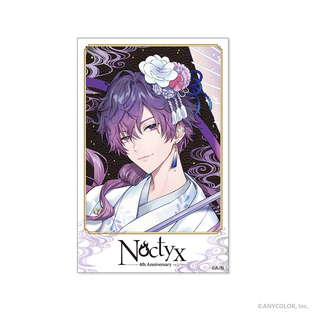 "Noctyx 4th Anniversary" Photo-style Card Set