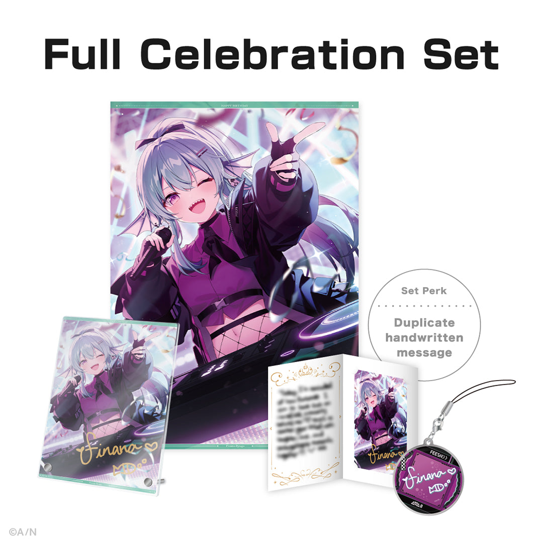 Finana Ryugu Birthday Goods & Voice 2024